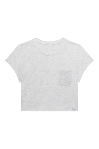 T-shirt Xssential - Gemêleerd Lichtgrijs
