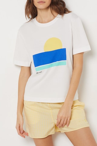 T-shirt - Wit - Etam