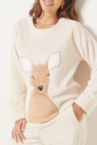 Pyjamasweater Nadi - Ecru