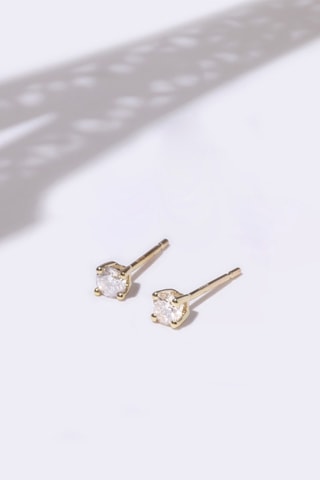 Dormilonas Cristina - Oro amarillo y diamantes