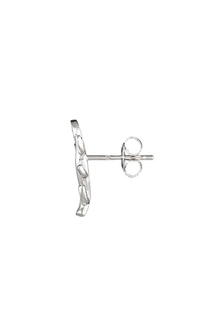 Pendientes Sanya - Oro blanco y diamantes
