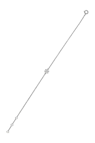 Pulsera A la Folie, pour la Vie - Oro blanco y diamantes