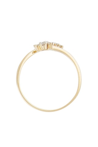 Anillo Semporna - Oro amarillo y diamantes