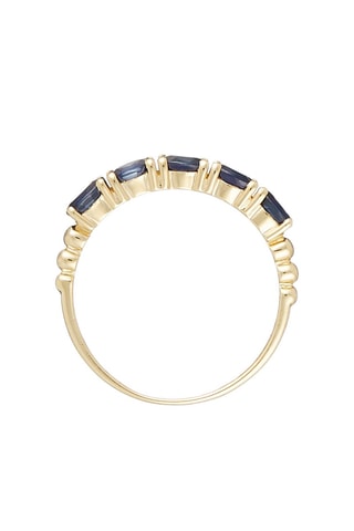 Anillo Binty - Oro amarillo y zafiros