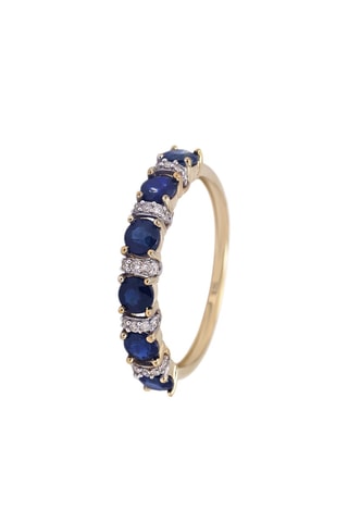 Anillo - Oro amarillo y diamantes