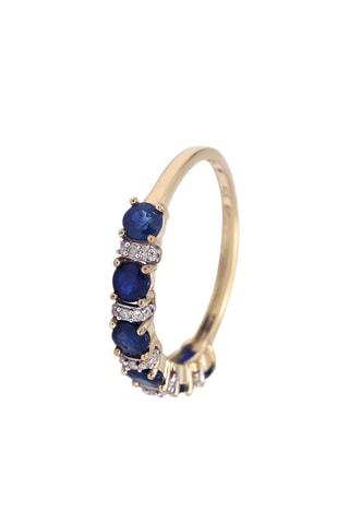 Anillo - Oro amarillo y diamantes