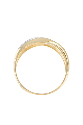 Anillo Cayos - Oro amarillo y diamantes