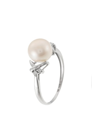 Anillo Naxos  - Oro blanco y diamantes