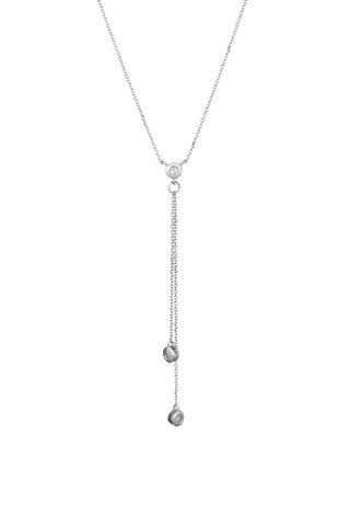 Collar Cordou - Oro blanco y diamantes