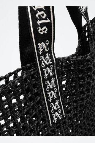 Cabas en cuir - Noir