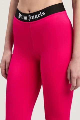 Legging taille haute - Fuchsia et noir