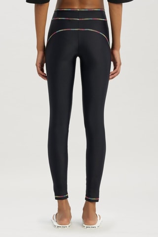Legging d’entrainement 7/8 - Noir et blanc
