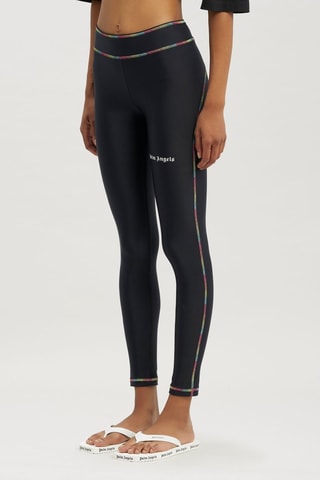 Legging d’entrainement 7/8 - Noir et blanc