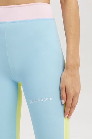 Legging d’entrainement taille haute - Ciel et rose poudré