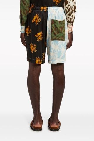 Recht Short - Zwart en Wit
