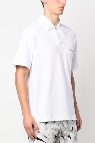 Rechte Polo - Wit