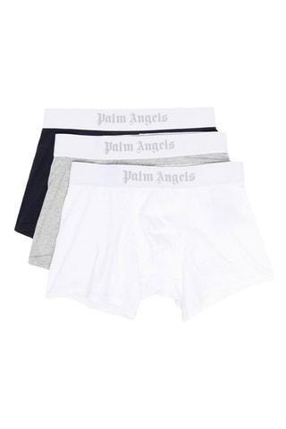 3 Boxers - Zwart, grijs en wit