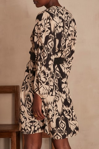 Vestido recto - Crudo
