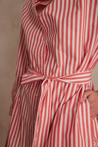Vestido camisero - Rojo
