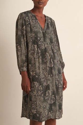 Vestido recto - Negro
