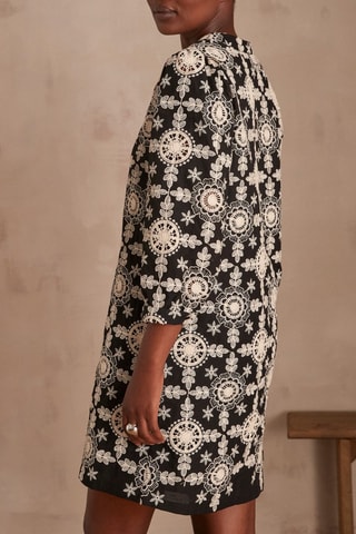 Vestido recto - Negro
