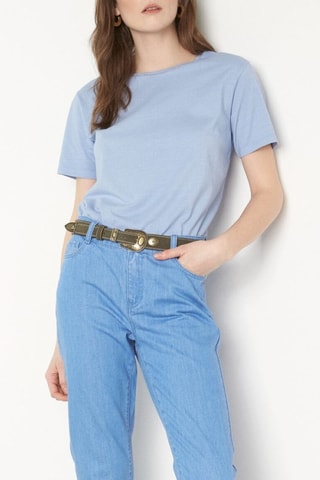 Camiseta Mel - Azul