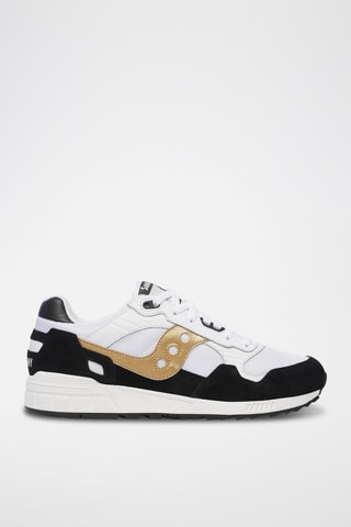 Zapatillas de piel Shadow 5000 - Blanco y negro