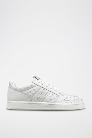 Zapatillas de piel Jazz Court - Blanco