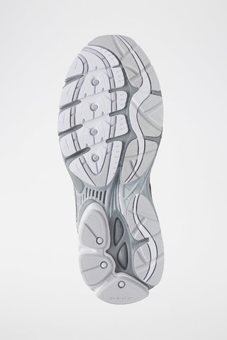 Zapatillas de piel con plataforma Progrid Omni 9 - Gris oscuro y crudo