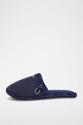 Chaussons Bleu marine et gris