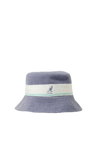 Bob Bermuda Stripe Bucket - Bleu et blanc