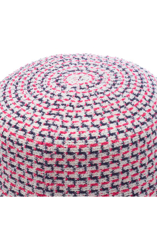 Bob Maze Jacquard Bucket - Blanc et rose