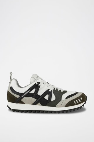 Sneakers - Kaki et noir