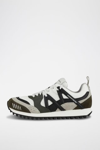 Sneakers - Kaki et noir