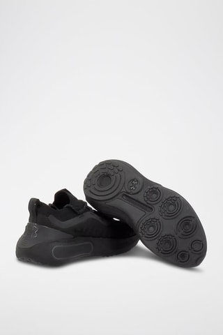Baskets en cuir Under Armour Phantom 4 - Noir
