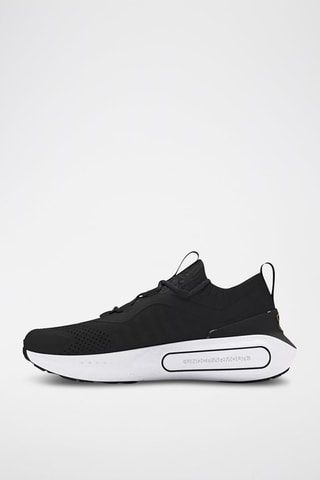 Baskets en cuir Under Armour Phantom 4 - Noir et jaune