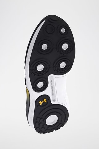Baskets en cuir Under Armour Phantom 4 - Noir et jaune