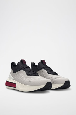 Baskets en cuir Under Armour Phantom 4 - Gris et noir