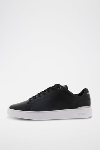Baskets en cuir - Noir