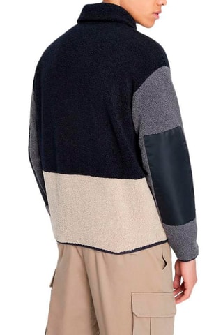 Pull Noir et beige