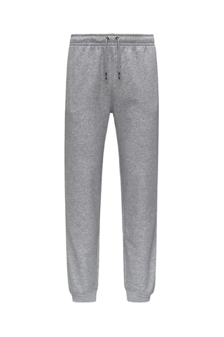 Pantalon polaire - Gris clair chiné