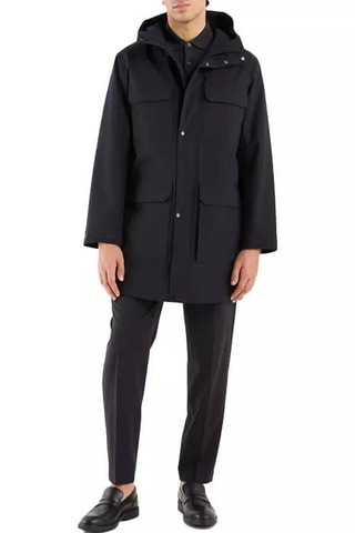 Parka à capuche - Bleu marine