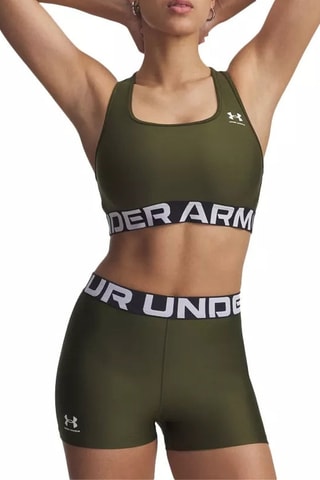 Brassière de sport - Kaki et blanc