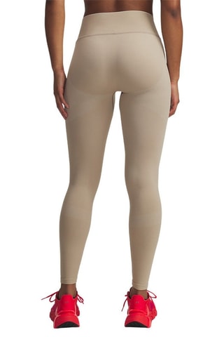 Legging d'entrainement taille haute - Marron clair