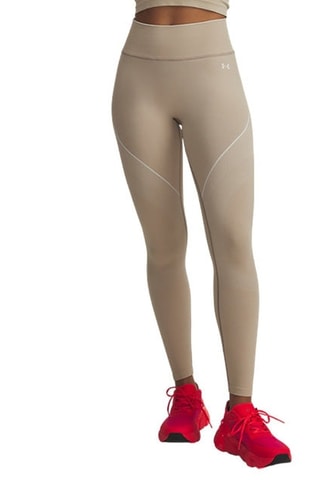 Legging d'entrainement taille haute - Marron clair