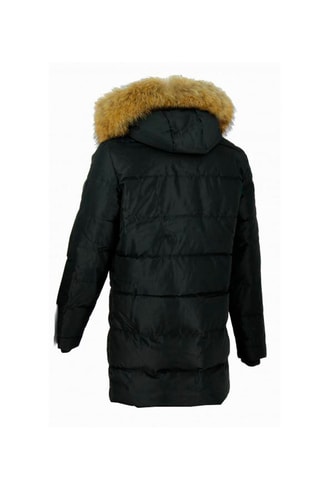 Doudoune longue Noir