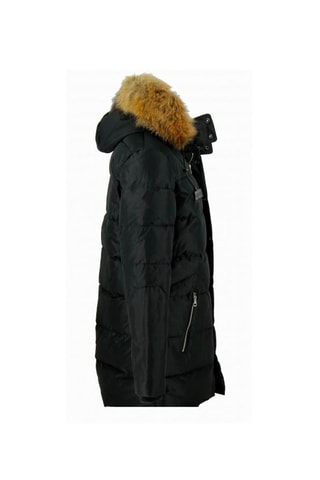 Doudoune longue Noir