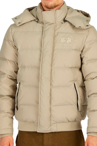 Doudoune à capuche Beige