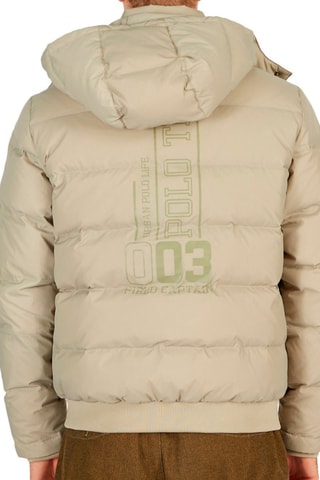 Doudoune à capuche Beige
