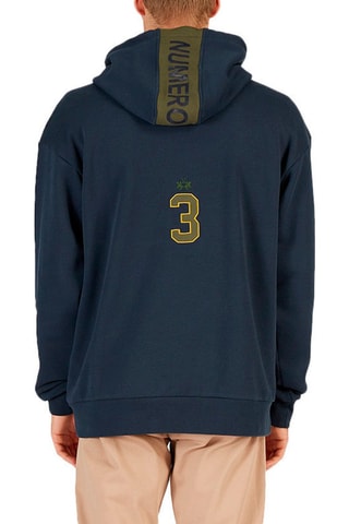 Sweat à capuche Bleu marine